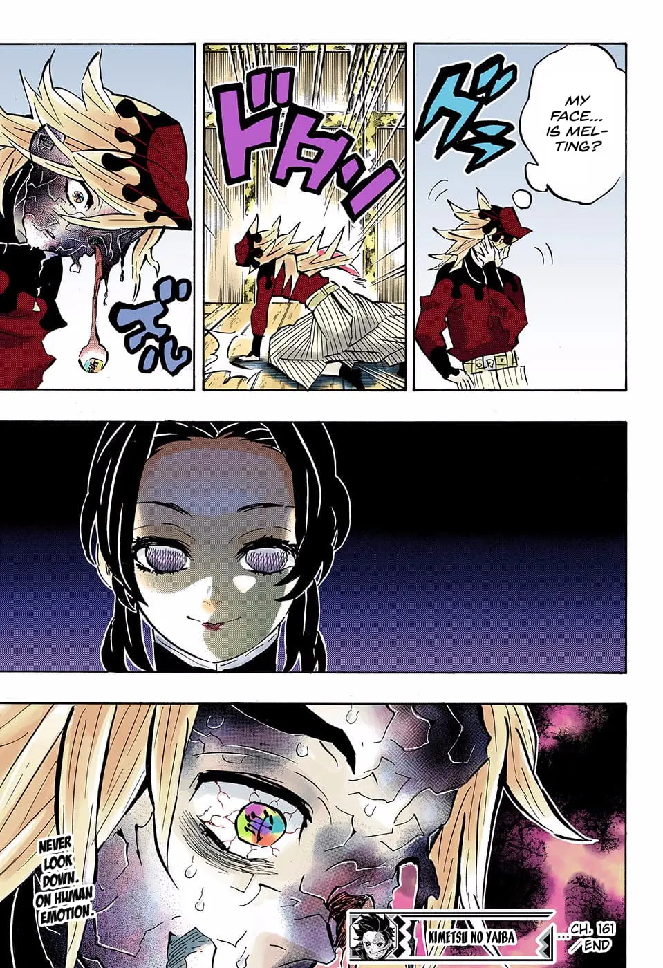 Demon Slayer Infinity Castle Colored Manga, chapter 161, page 19