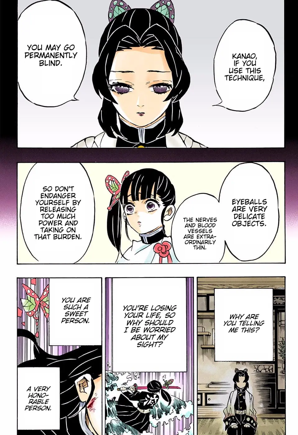 Demon Slayer Infinity Castle Colored Manga, chapter 162, page 17