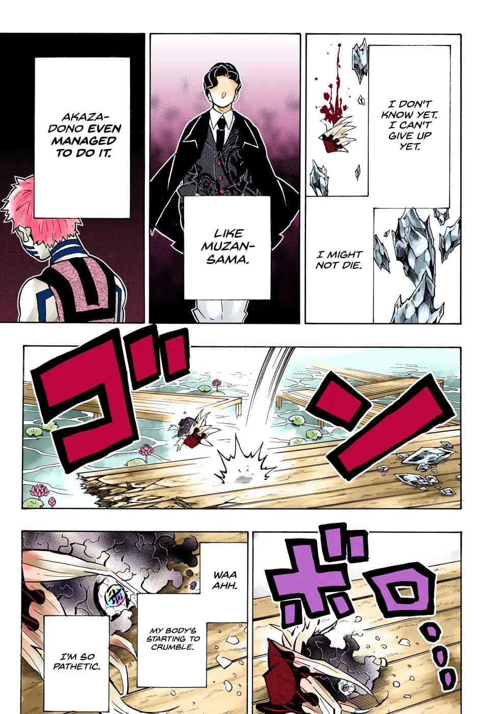 Demon Slayer Infinity Castle Colored Manga, chapter 163, page 3