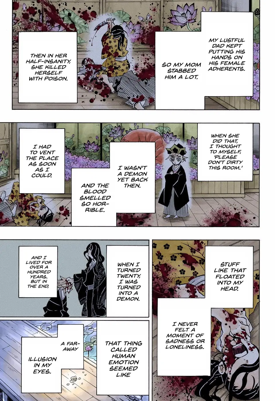 Demon Slayer Infinity Castle Colored Manga, chapter 163, page 5