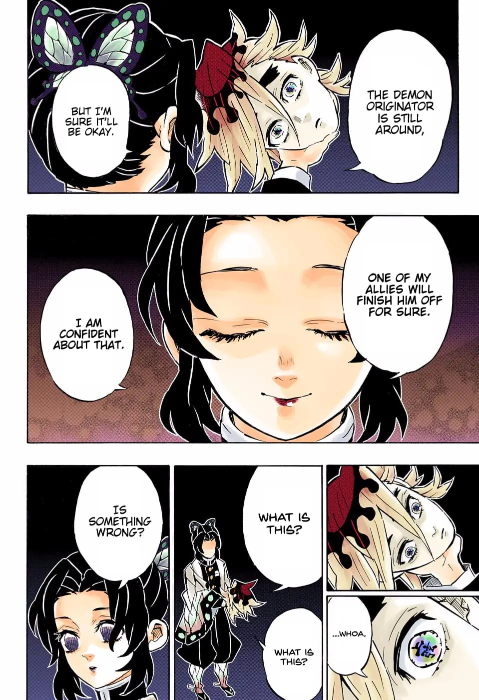 Demon Slayer Infinity Castle Colored Manga, chapter 163, page 8