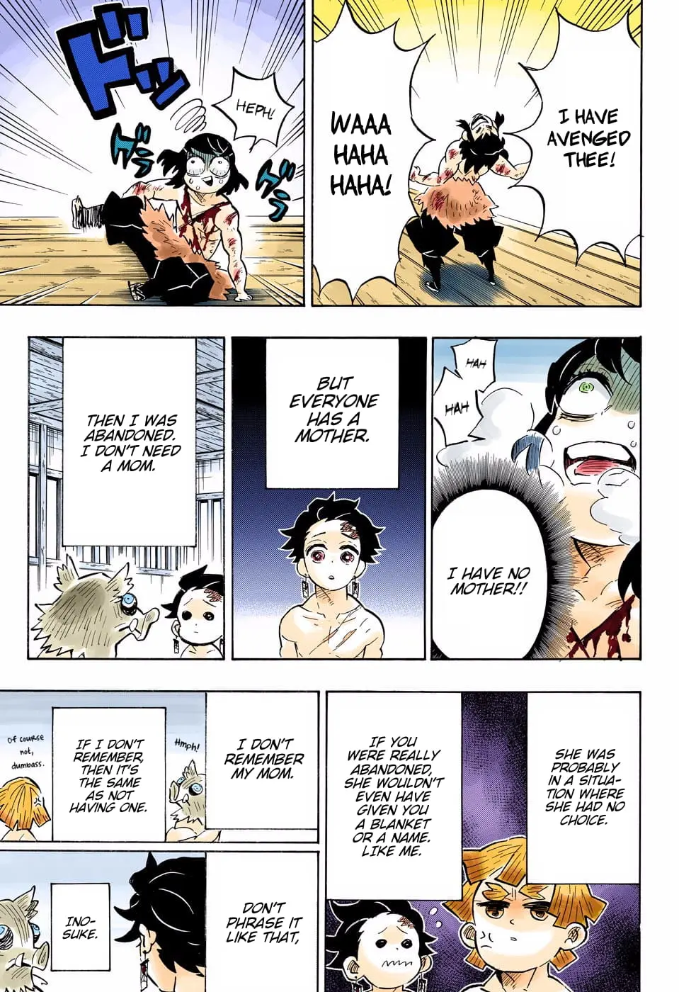 Demon Slayer Infinity Castle Colored Manga, chapter 163, page 12