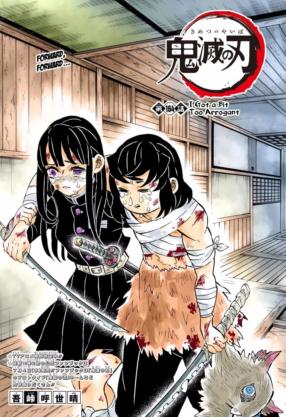 Demon Slayer Infinity Castle Colored Manga, chapter 164, page 1