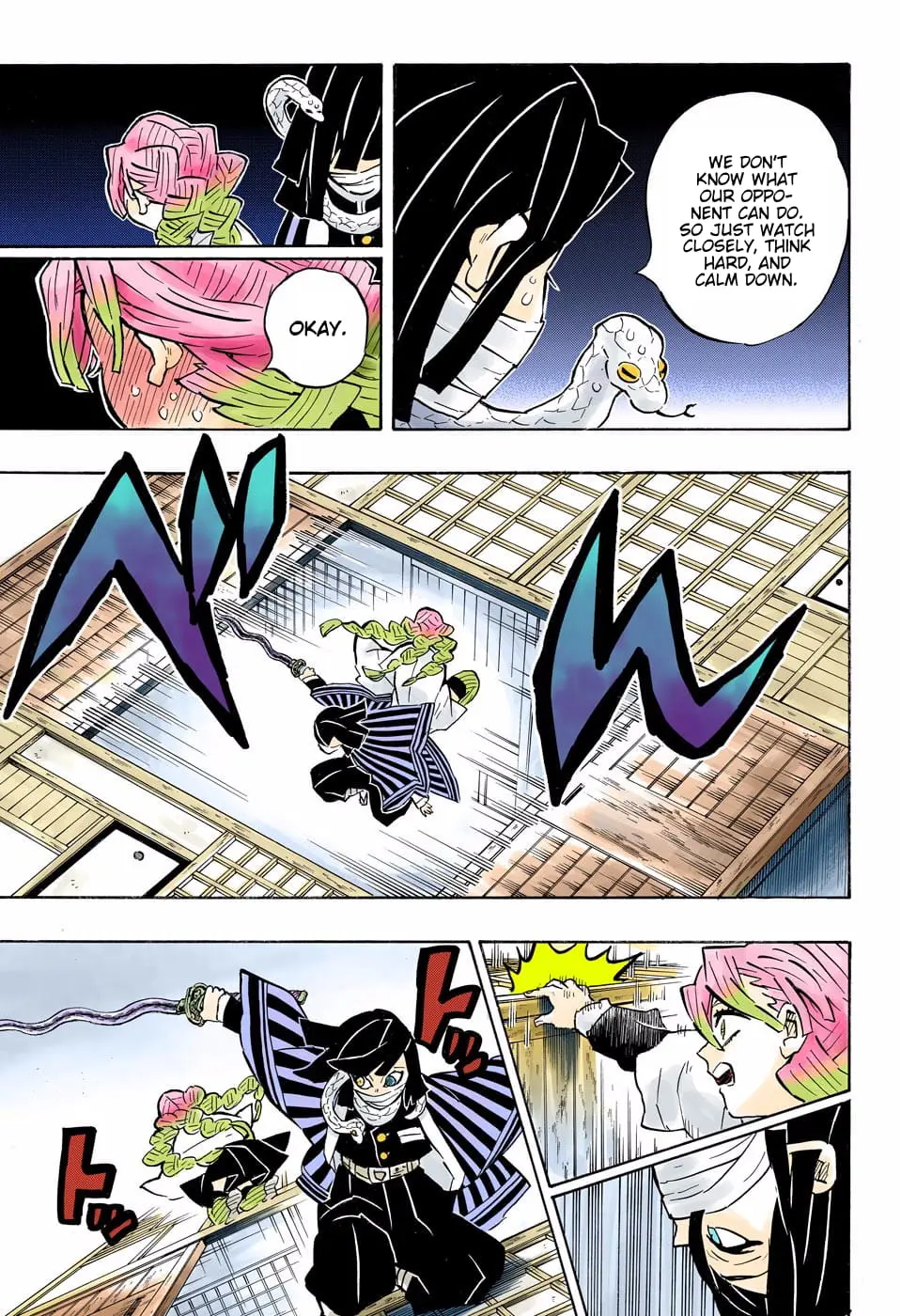 Demon Slayer Infinity Castle Colored Manga, chapter 164, page 9