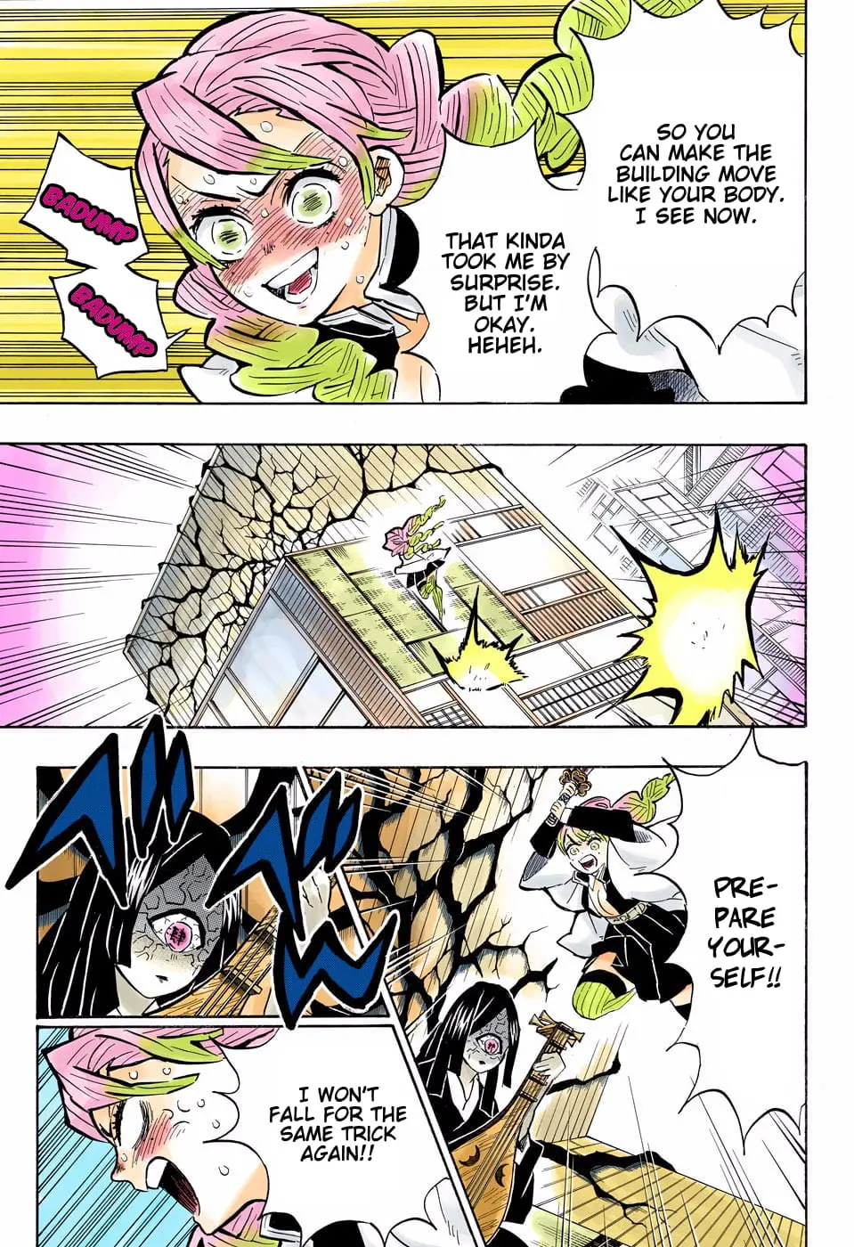 Demon Slayer Infinity Castle Colored Manga, chapter 164, page 13