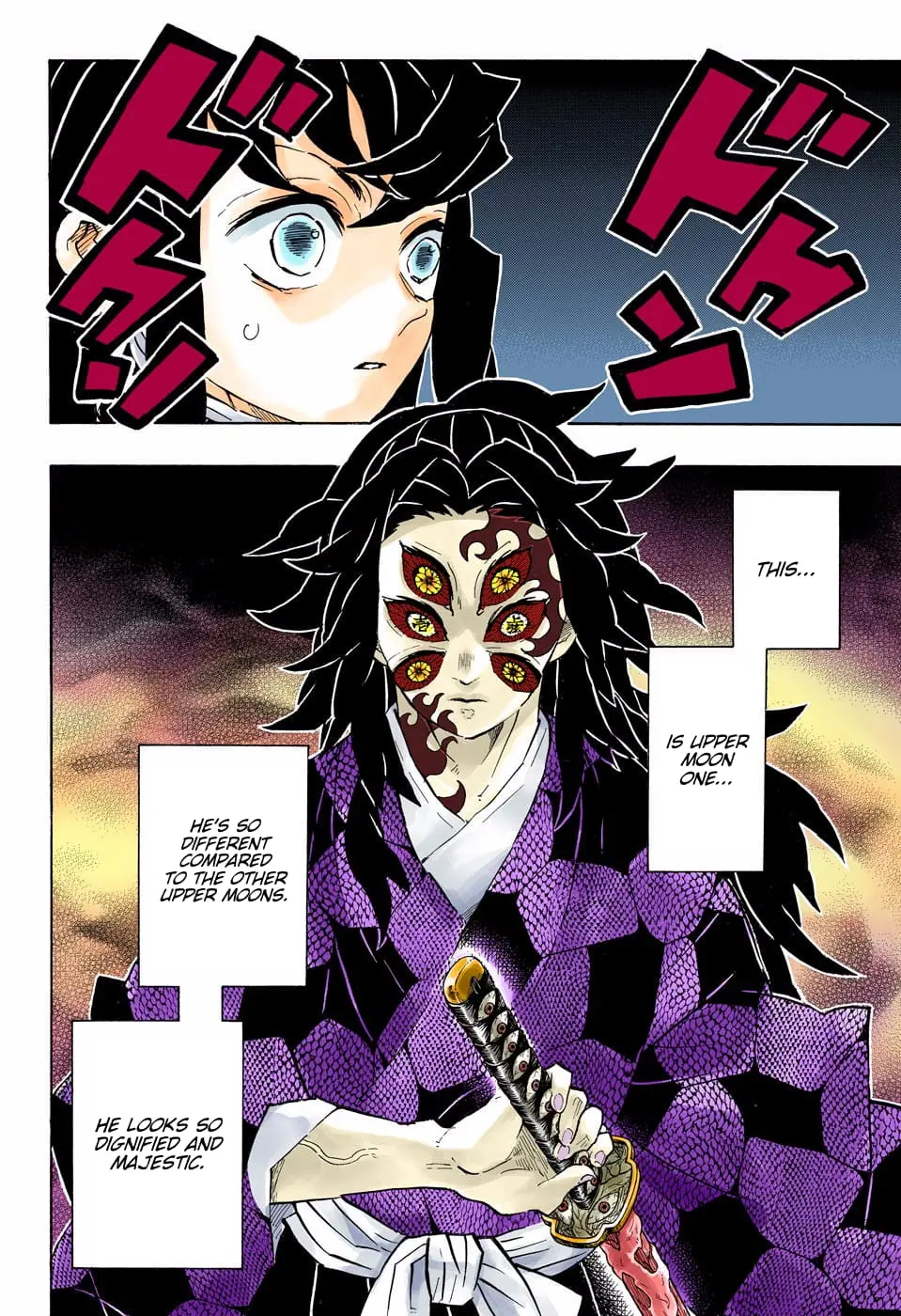 Demon Slayer Infinity Castle Colored Manga, chapter 165, page 2