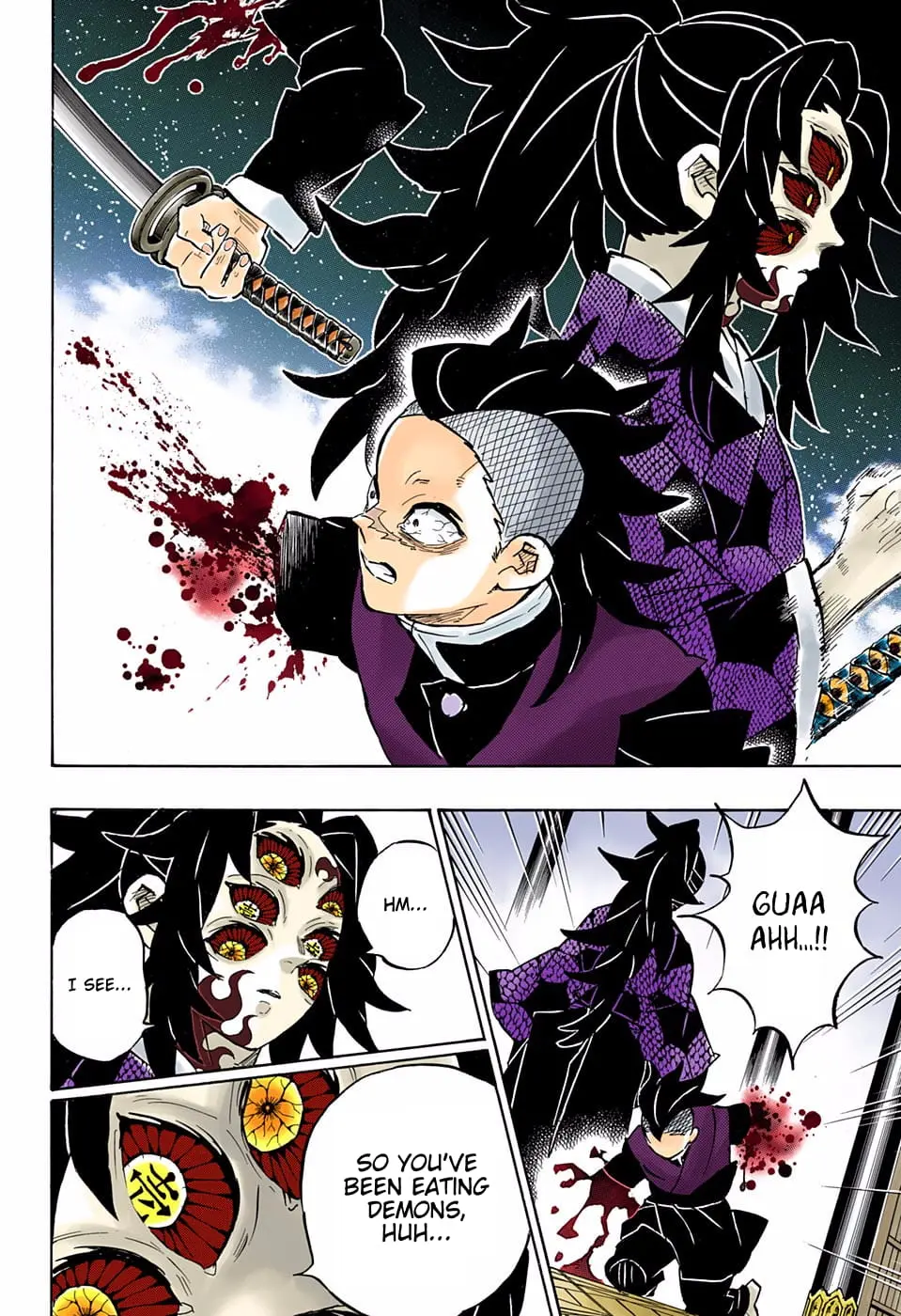 Demon Slayer Infinity Castle Colored Manga, chapter 166, page 6