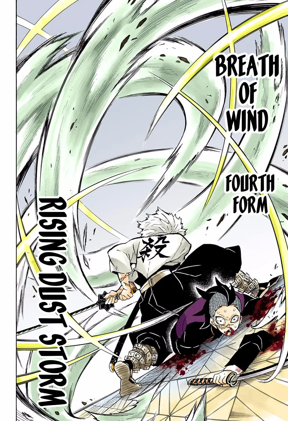 Demon Slayer Infinity Castle Colored Manga, chapter 166, page 10