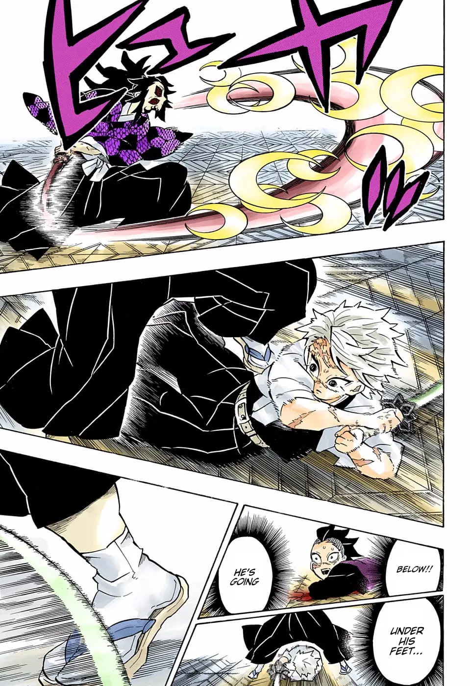 Demon Slayer Infinity Castle Colored Manga, chapter 166, page 17