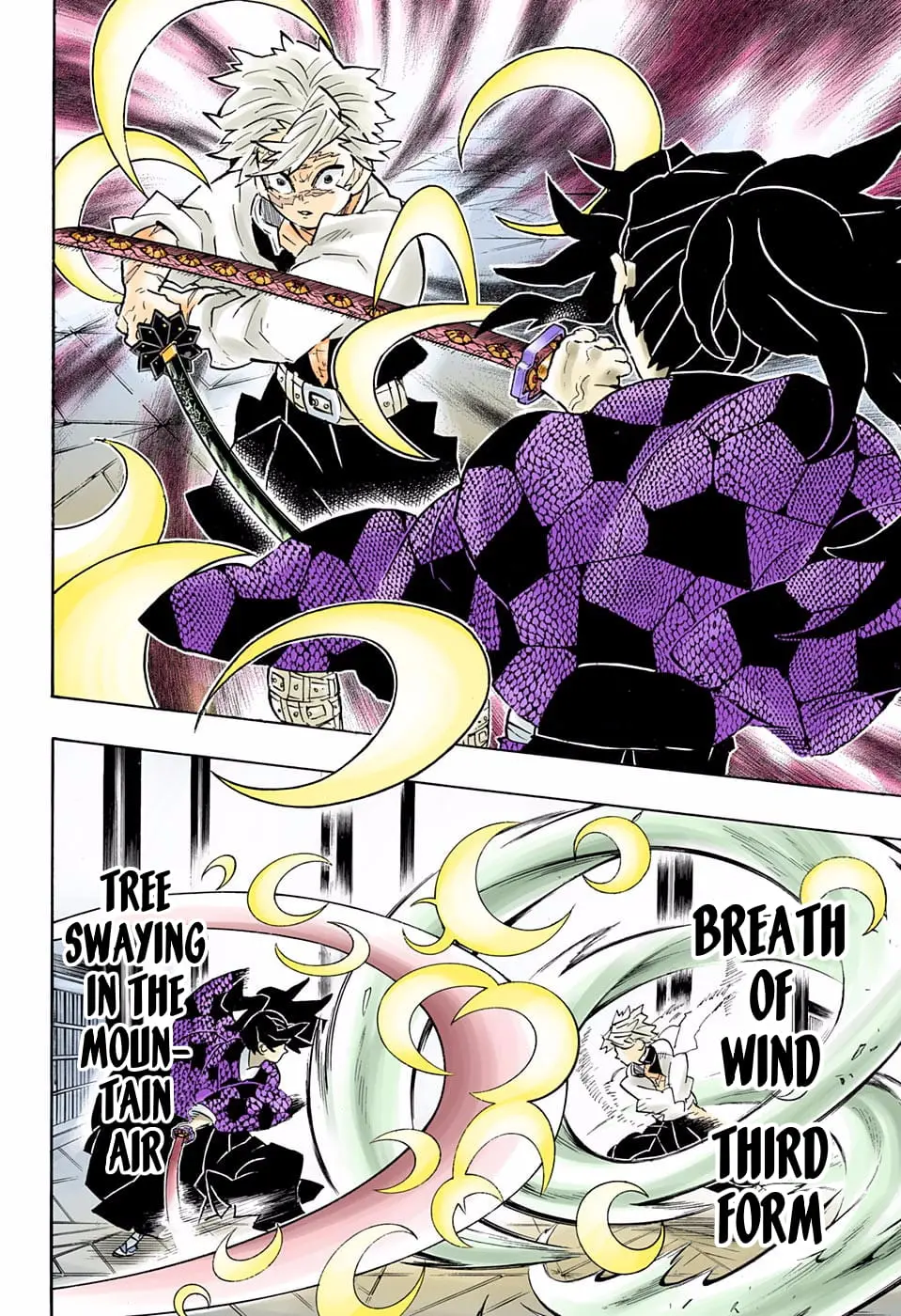 Demon Slayer Infinity Castle Colored Manga, chapter 167, page 4