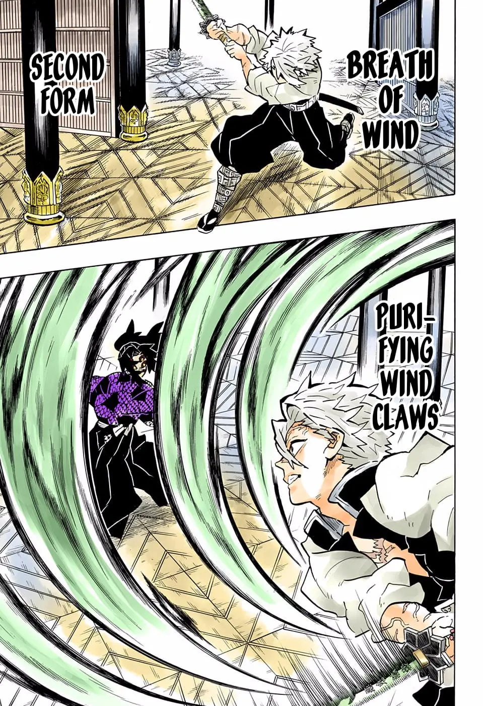 Demon Slayer Infinity Castle Colored Manga, chapter 167, page 7