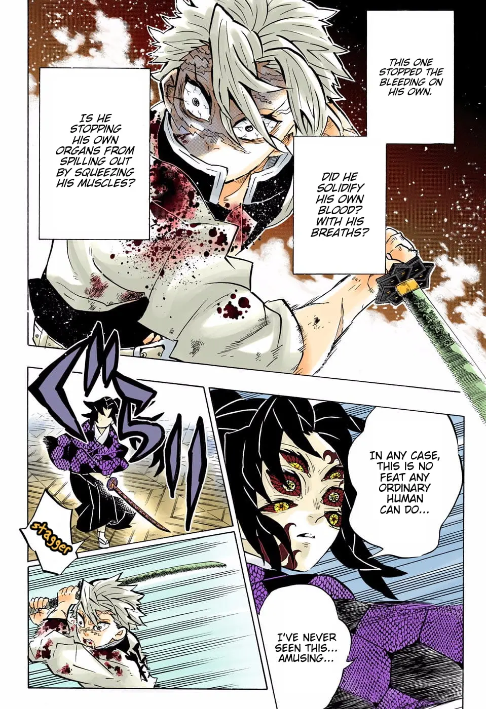 Demon Slayer Infinity Castle Colored Manga, chapter 168, page 6