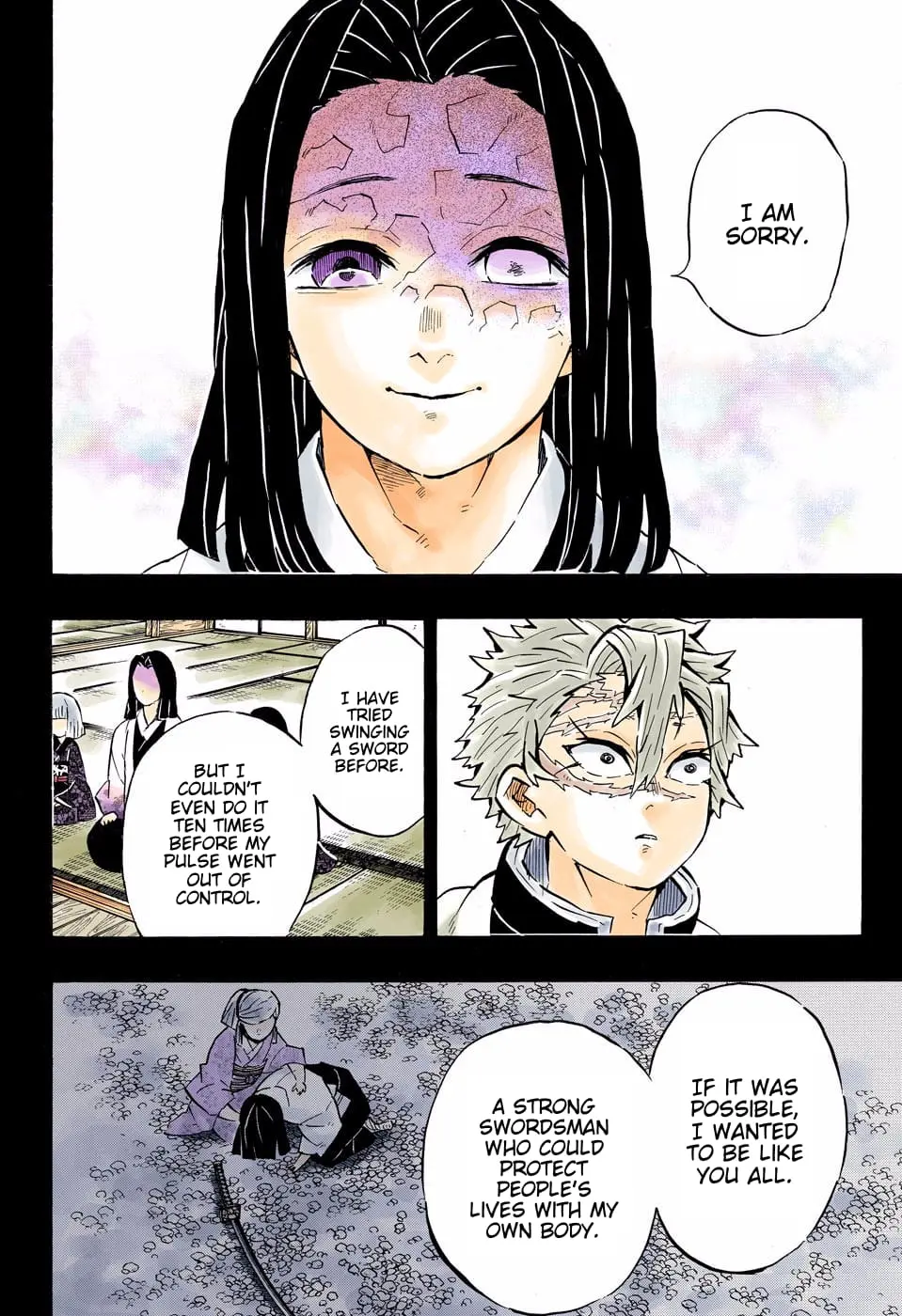 Demon Slayer Infinity Castle Colored Manga, chapter 168, page 12