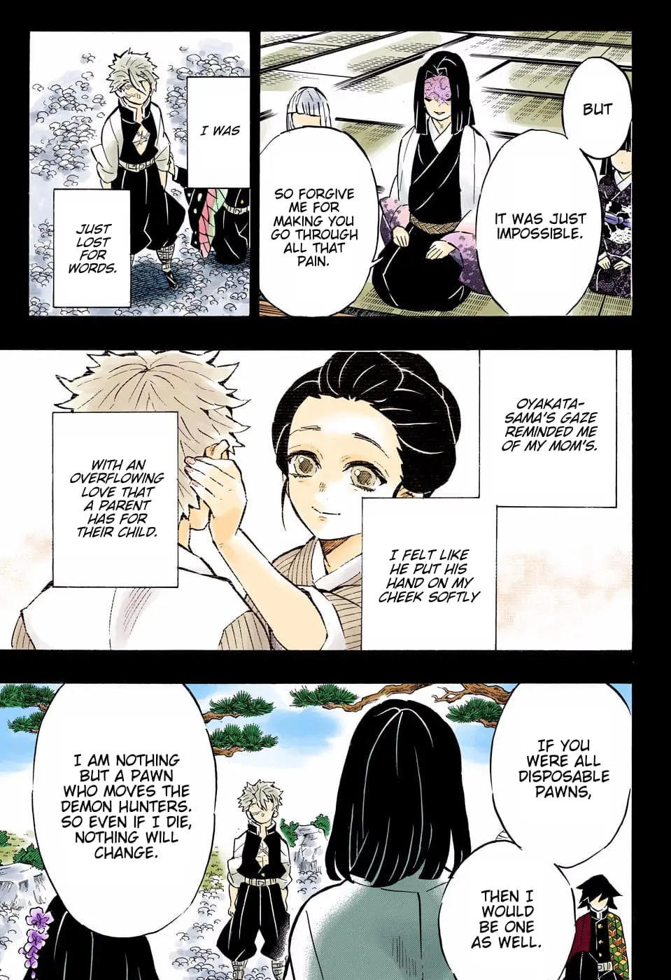 Demon Slayer Infinity Castle Colored Manga, chapter 168, page 13