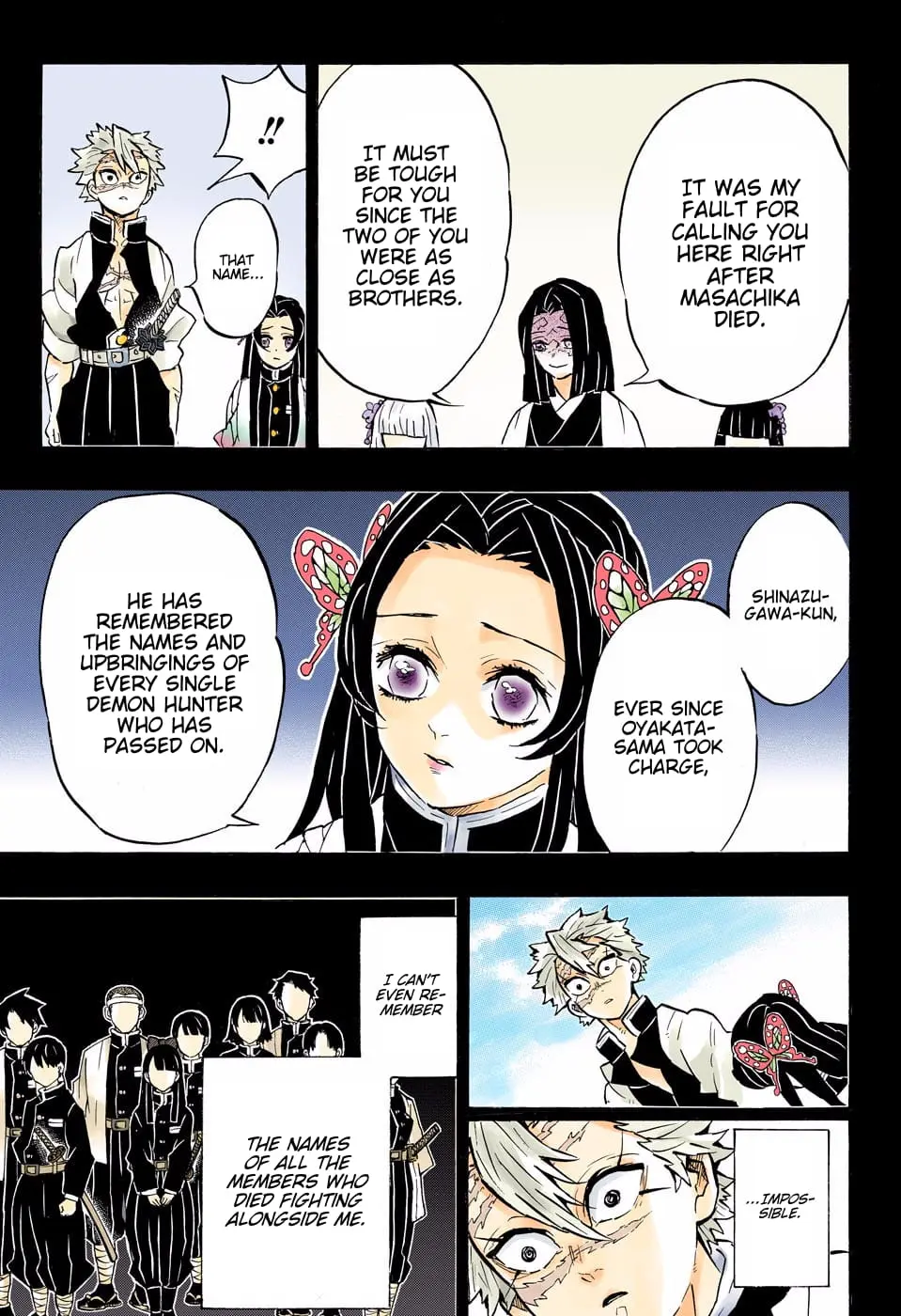 Demon Slayer Infinity Castle Colored Manga, chapter 168, page 15
