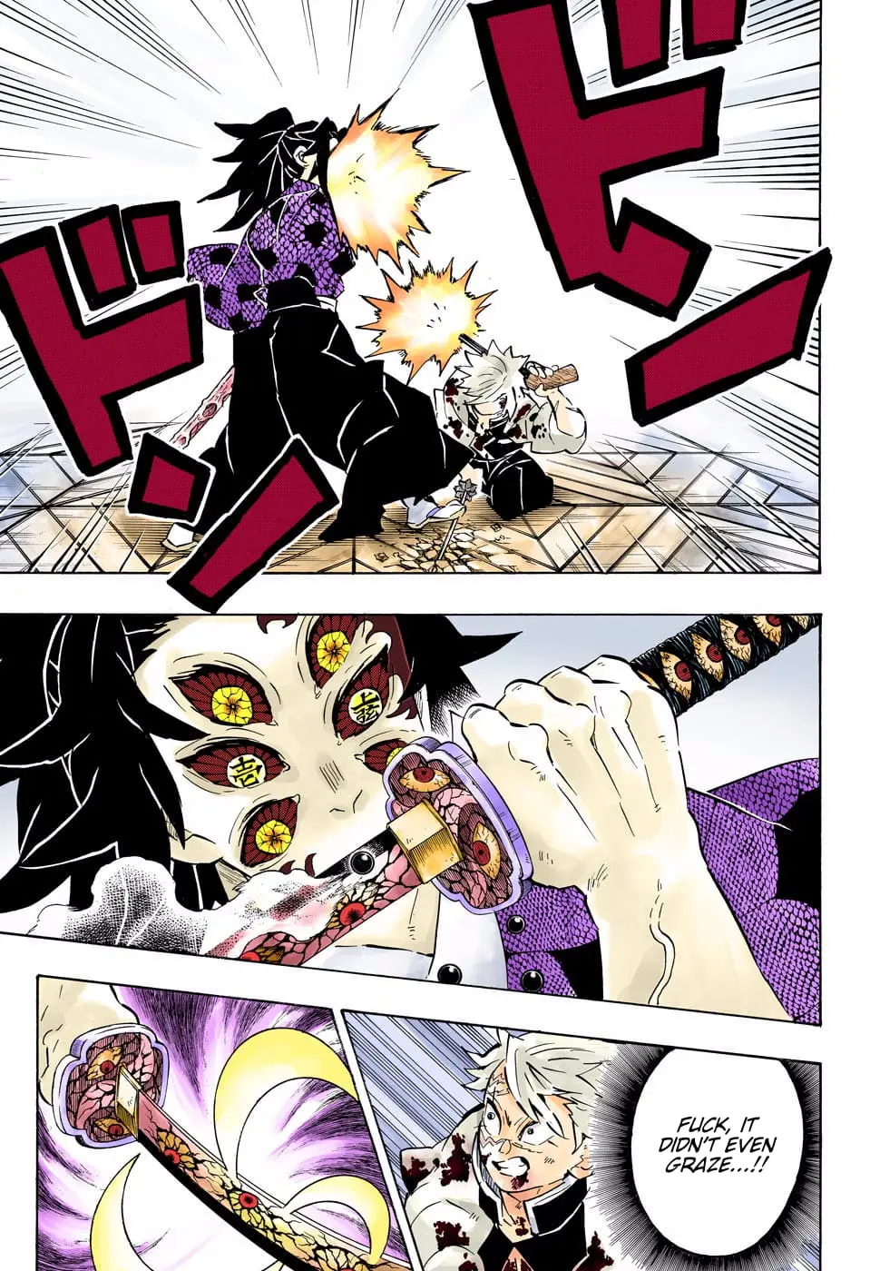 Demon Slayer Infinity Castle Colored Manga, chapter 168, page 19