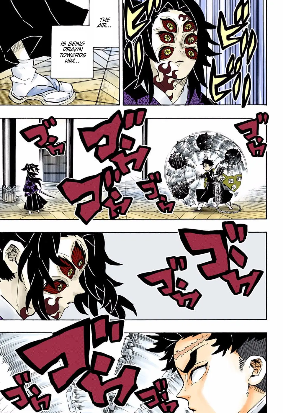 Demon Slayer Infinity Castle Colored Manga, chapter 169, page 5