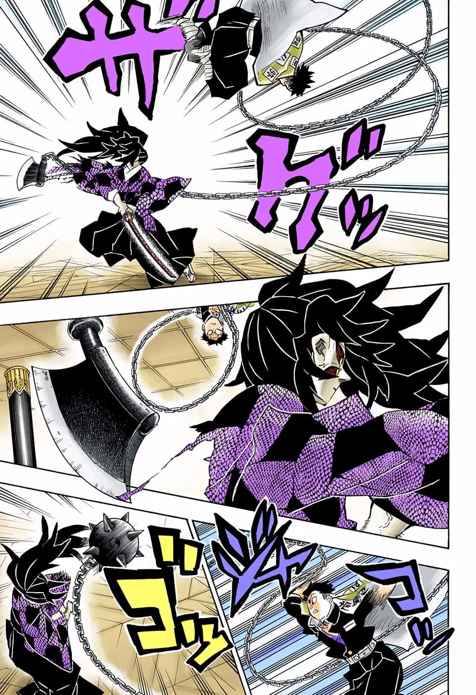 Demon Slayer Infinity Castle Colored Manga, chapter 169, page 13