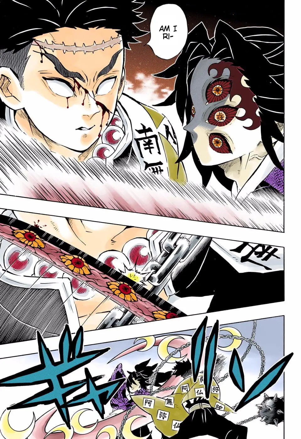 Demon Slayer Infinity Castle Colored Manga, chapter 170, page 13