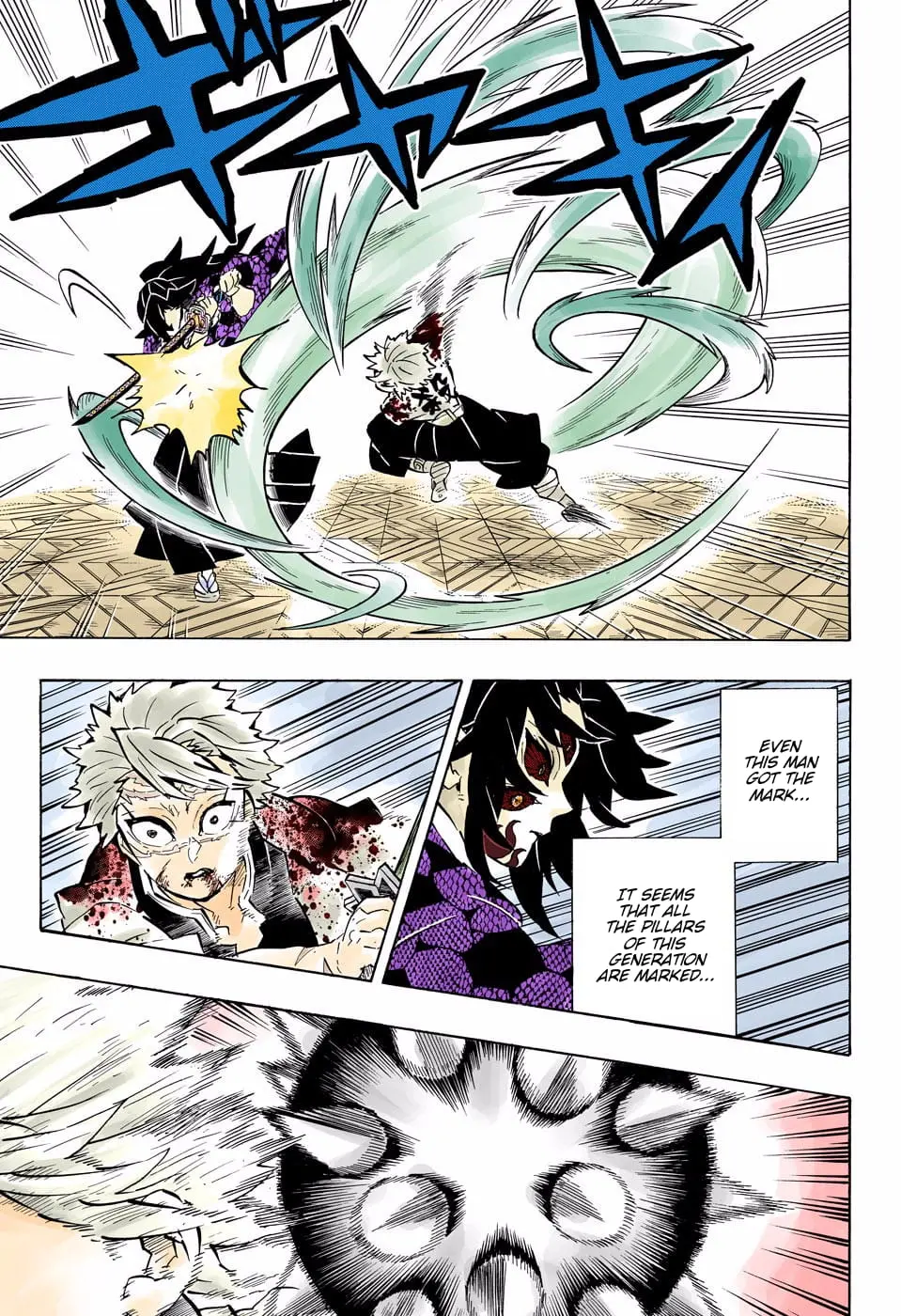 Demon Slayer Infinity Castle Colored Manga, chapter 170, page 17