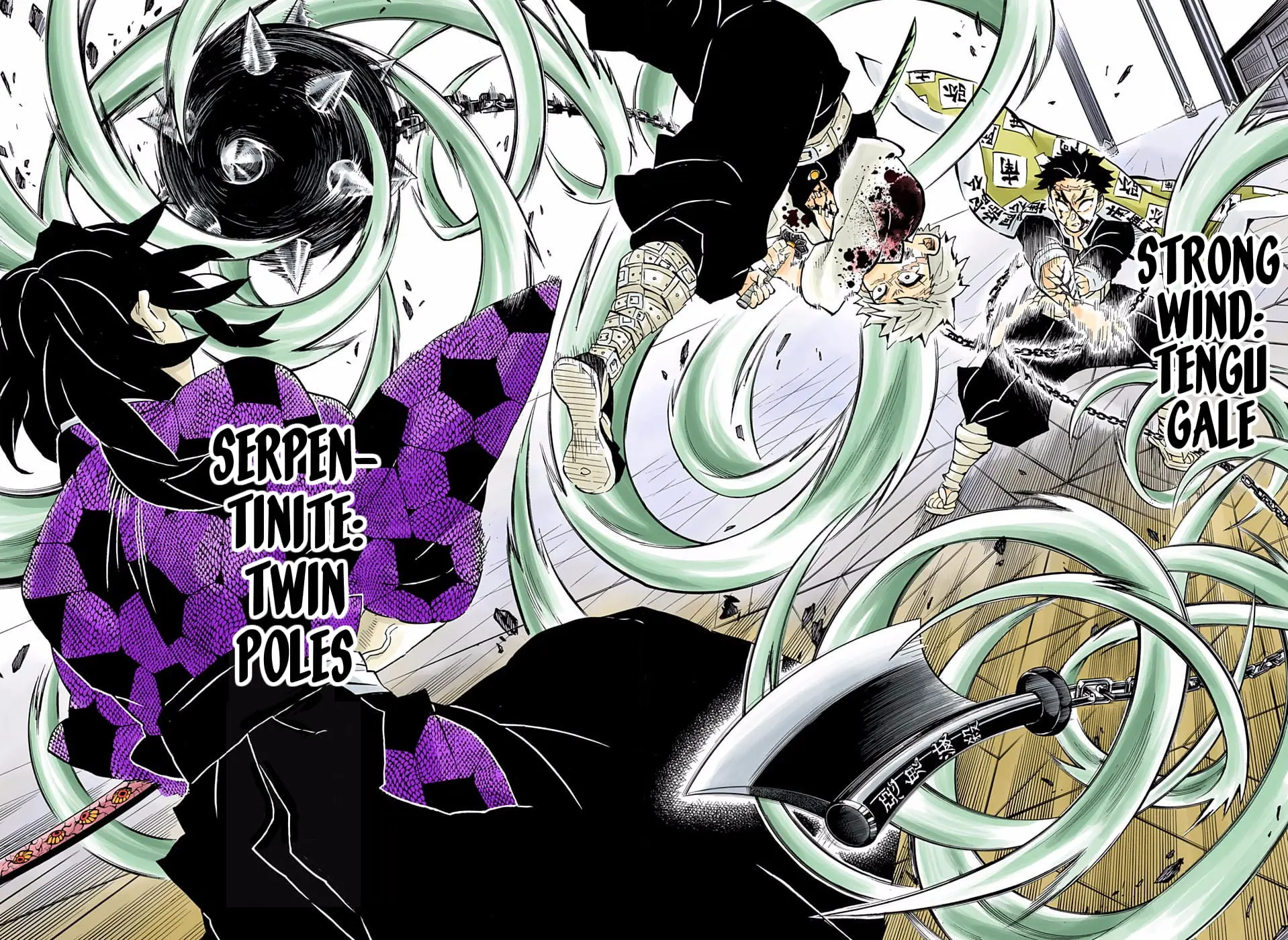 Demon Slayer Infinity Castle Colored Manga, chapter 171, page 12