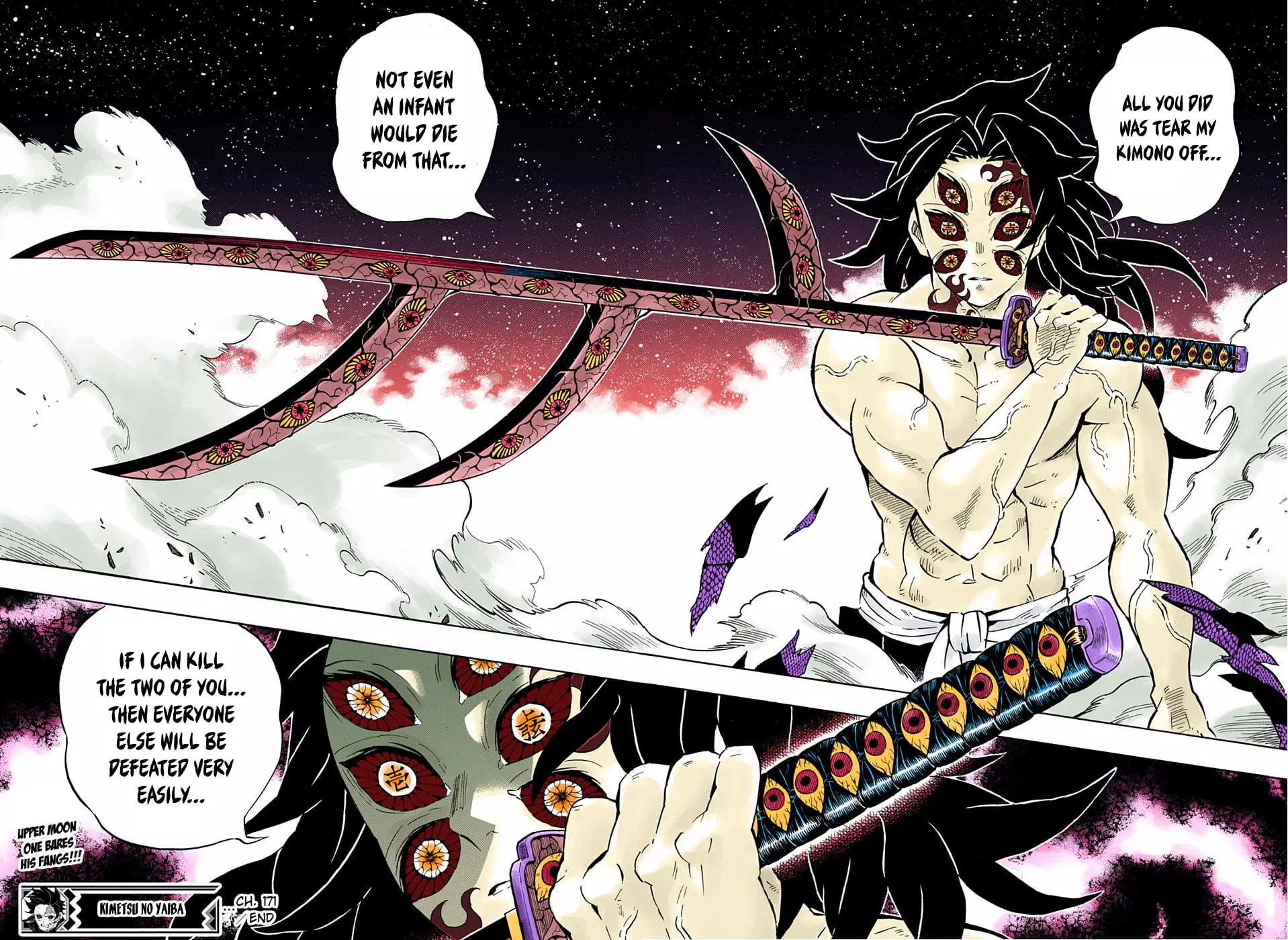 Demon Slayer Infinity Castle Colored Manga, chapter 171, page 16