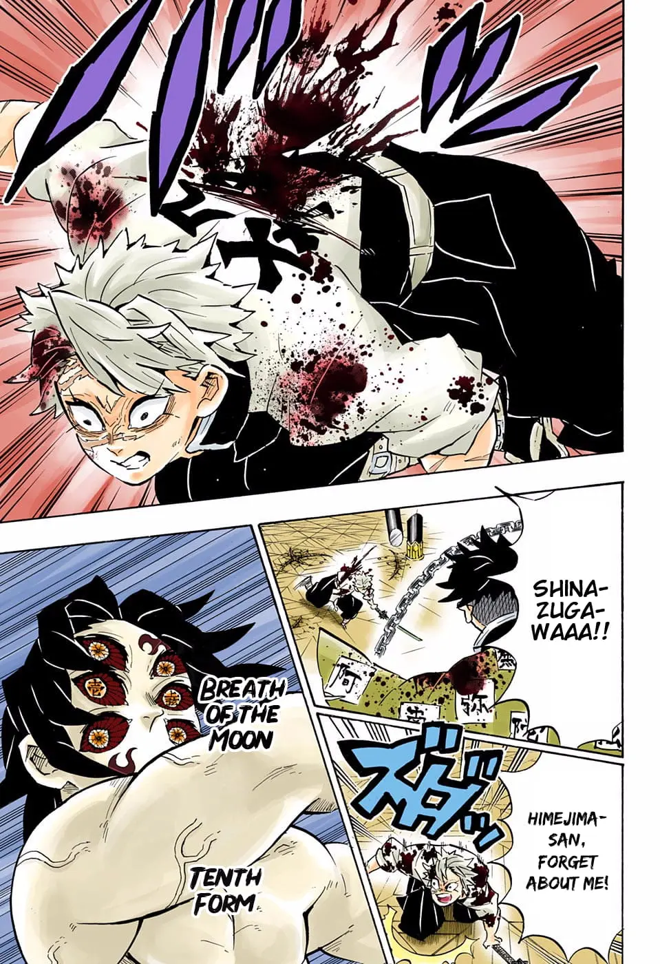 Demon Slayer Infinity Castle Colored Manga, chapter 172, page 11