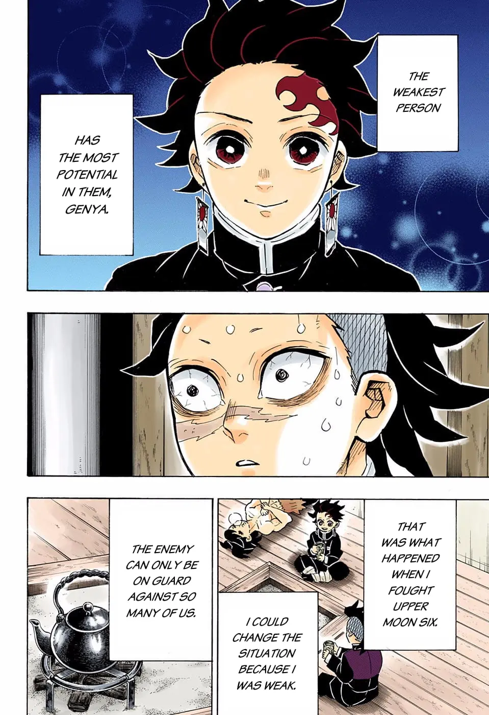 Demon Slayer Infinity Castle Colored Manga, chapter 172, page 16