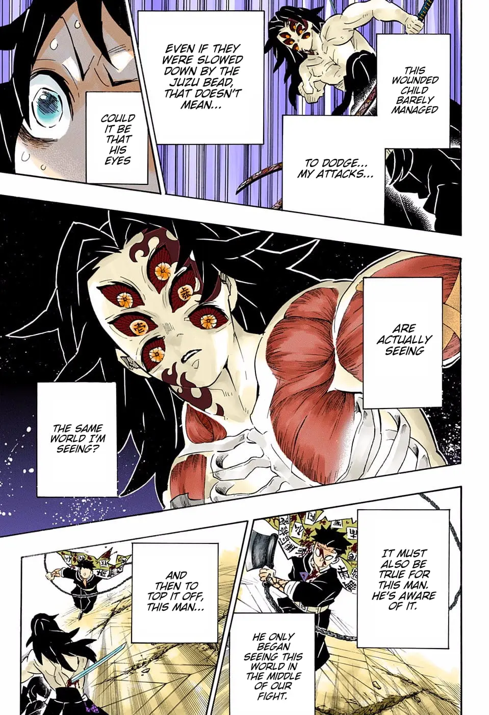 Demon Slayer Infinity Castle Colored Manga, chapter 173, page 15
