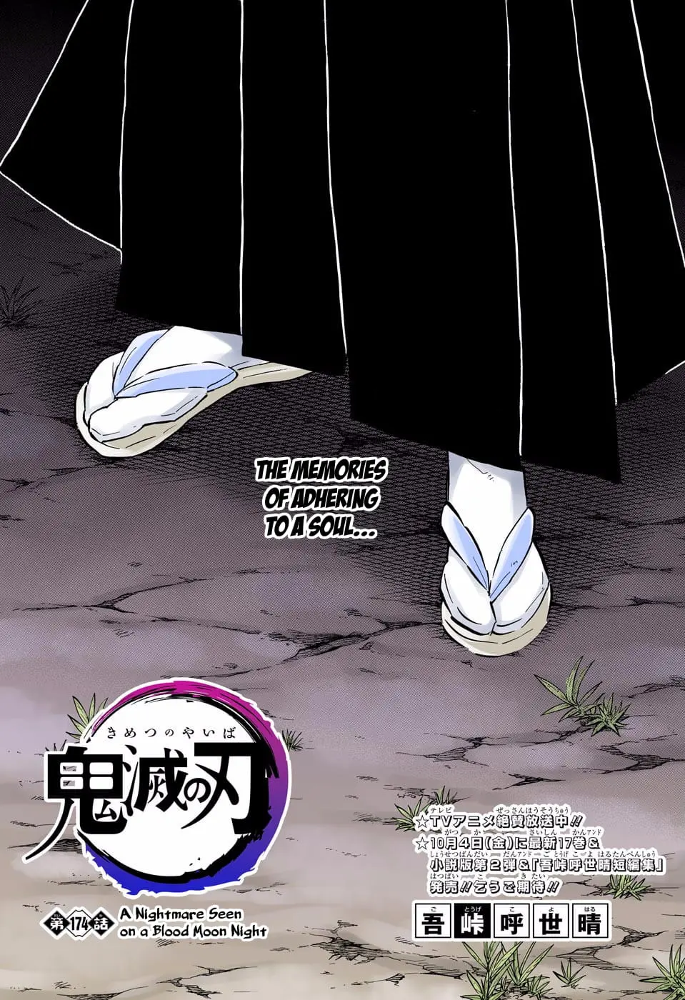 Demon Slayer Infinity Castle Colored Manga, chapter 174, page 1