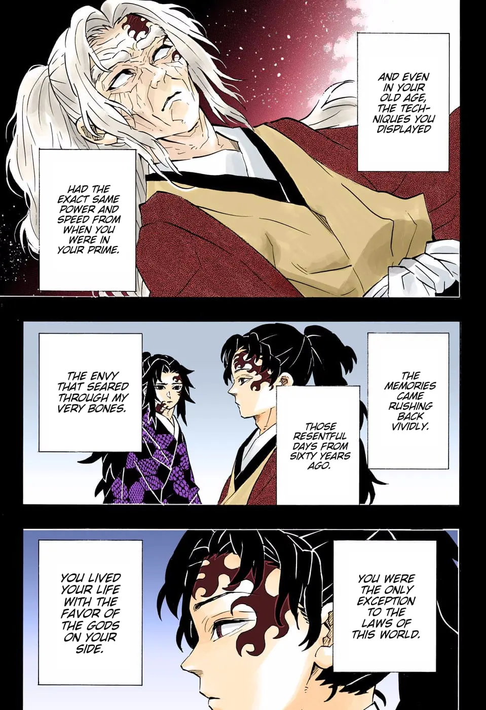 Demon Slayer Infinity Castle Colored Manga, chapter 174, page 17