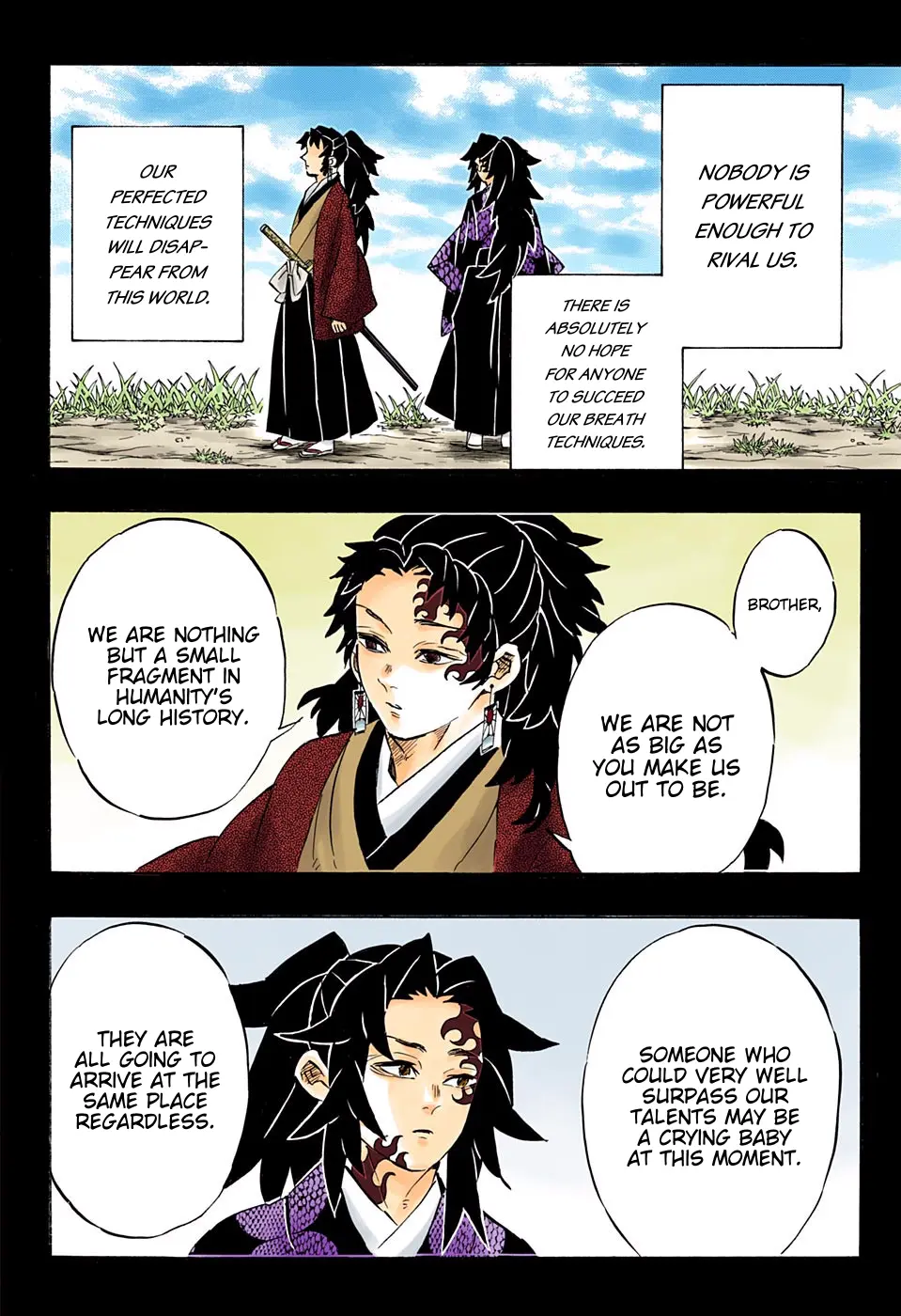 Demon Slayer Infinity Castle Colored Manga, chapter 175, page 19