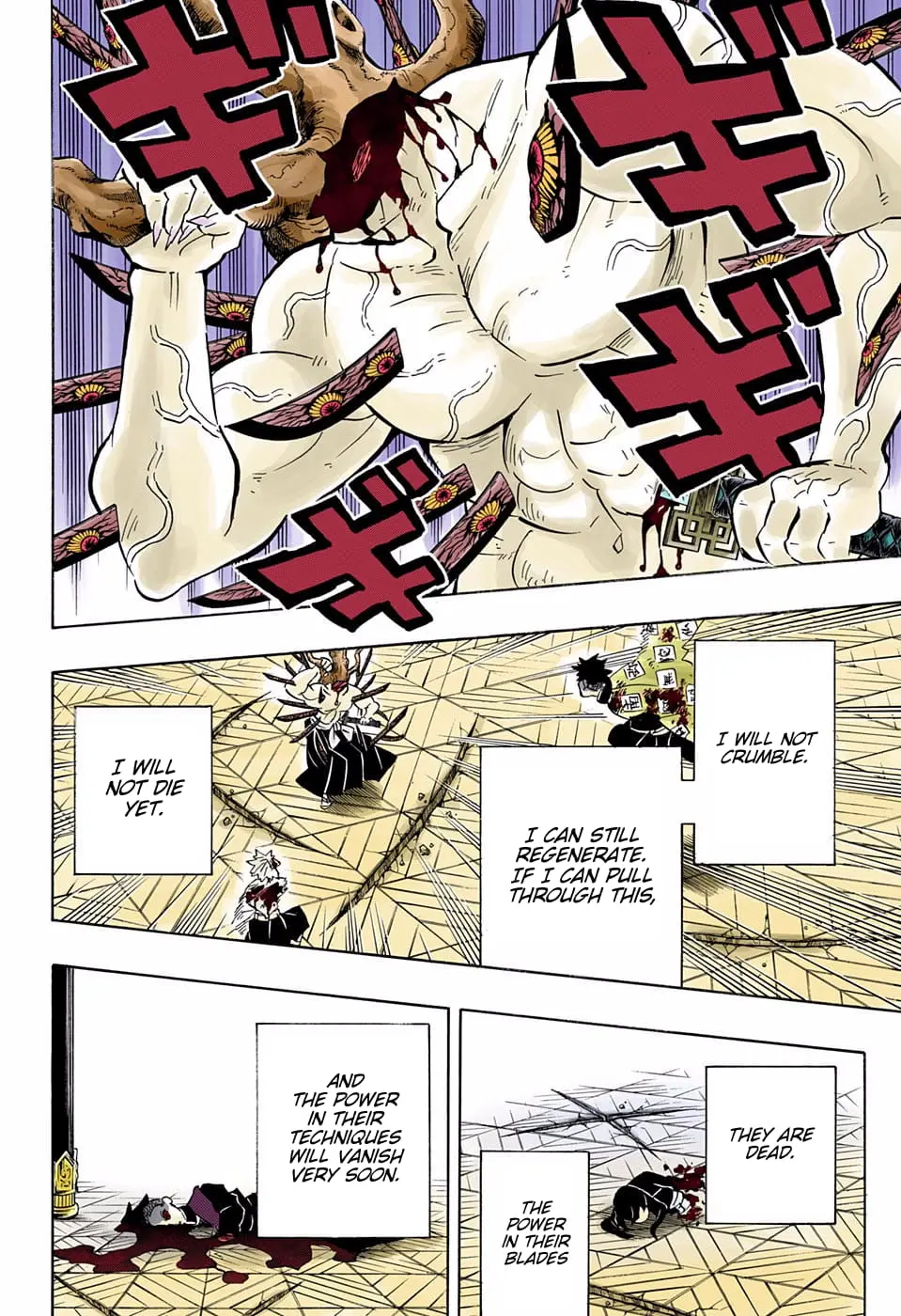 Demon Slayer Infinity Castle Colored Manga, chapter 176, page 8