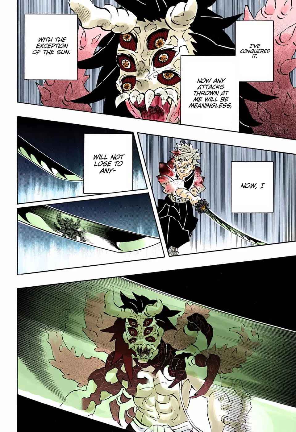 Demon Slayer Infinity Castle Colored Manga, chapter 176, page 12