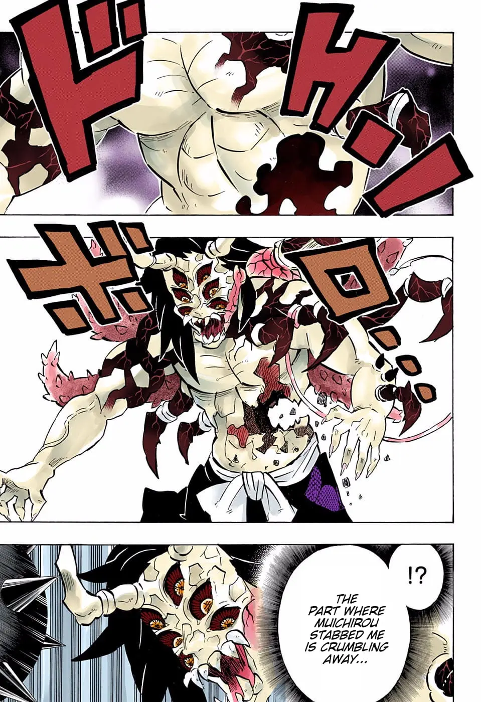 Demon Slayer Infinity Castle Colored Manga, chapter 176, page 15