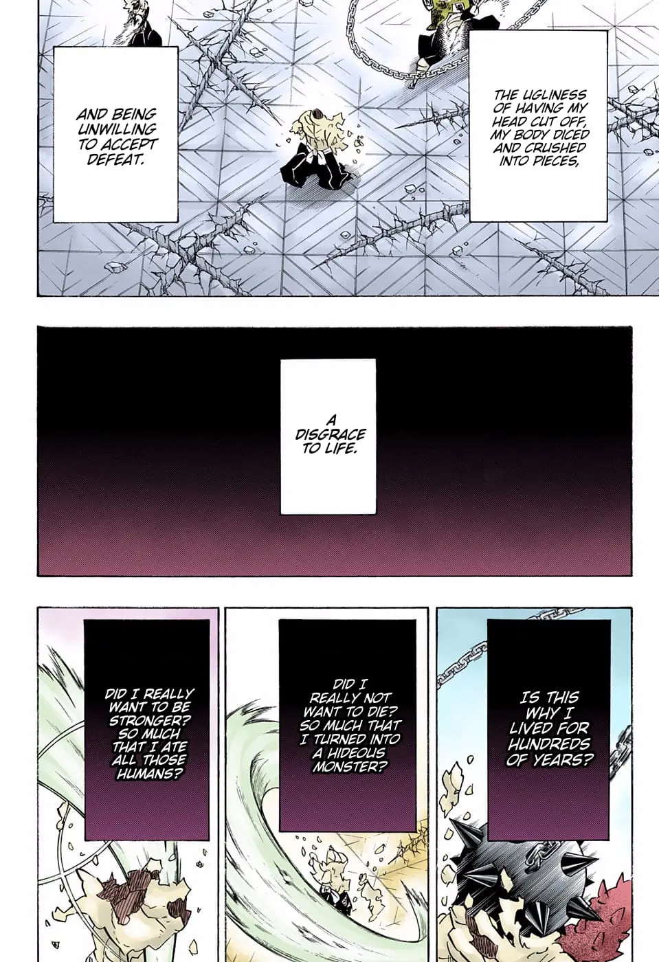 Demon Slayer Infinity Castle Colored Manga, chapter 176, page 18