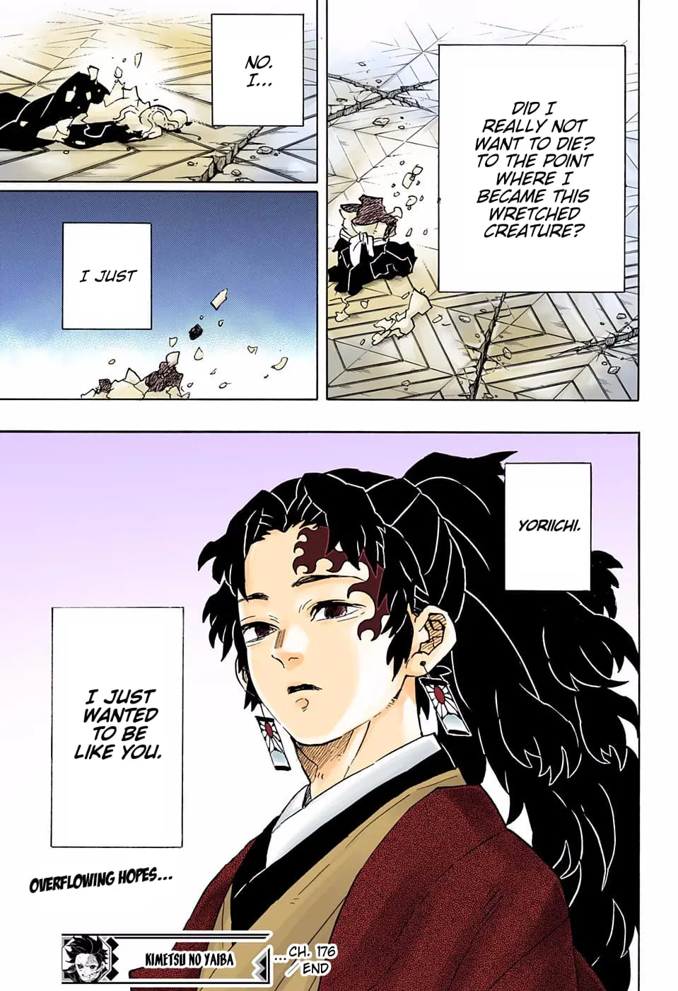 Demon Slayer Infinity Castle Colored Manga, chapter 176, page 19