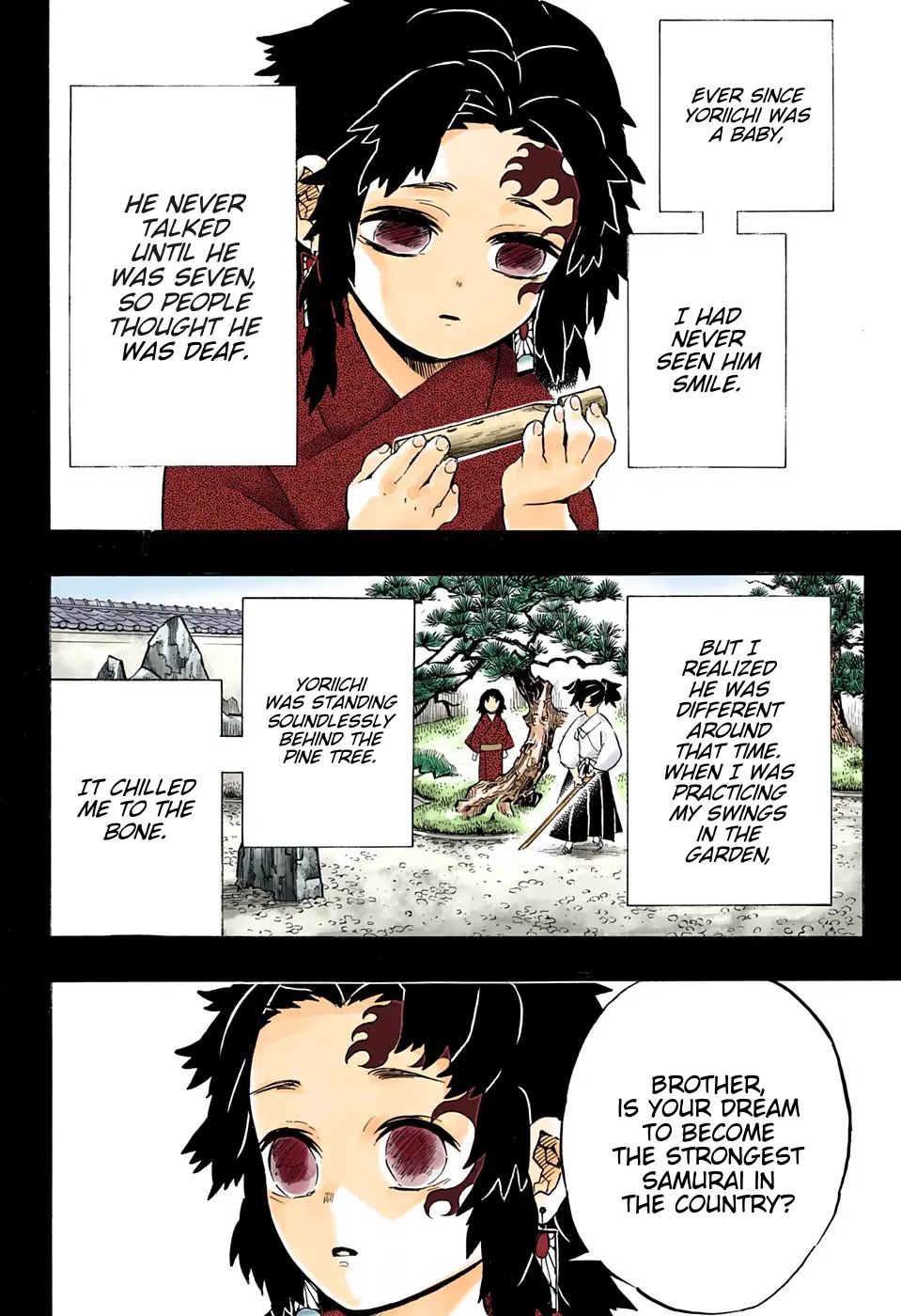 Demon Slayer Infinity Castle Colored Manga, chapter 177, page 4