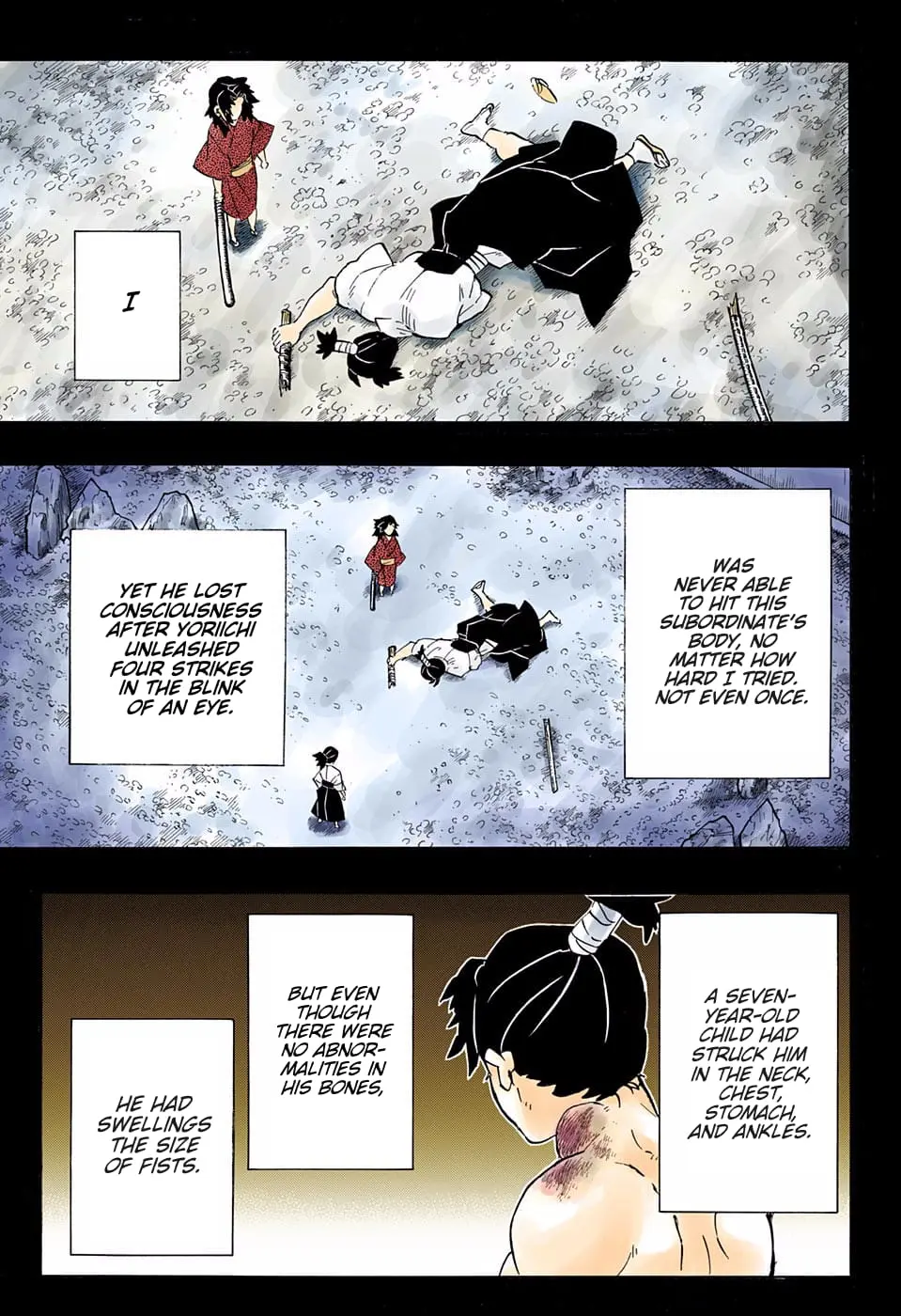 Demon Slayer Infinity Castle Colored Manga, chapter 177, page 9
