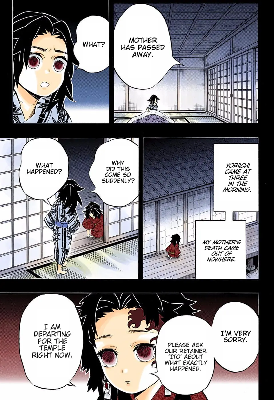 Demon Slayer Infinity Castle Colored Manga, chapter 177, page 15