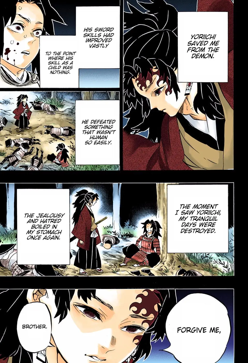 Demon Slayer Infinity Castle Colored Manga, chapter 178, page 5