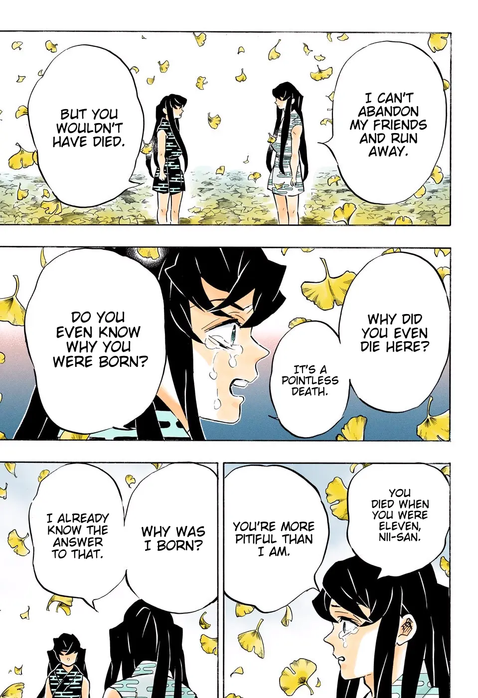 Demon Slayer Infinity Castle Colored Manga, chapter 179, page 9