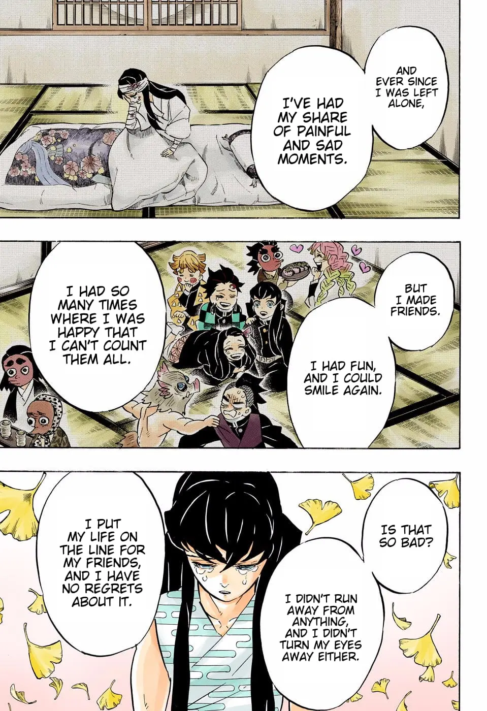 Demon Slayer Infinity Castle Colored Manga, chapter 179, page 11