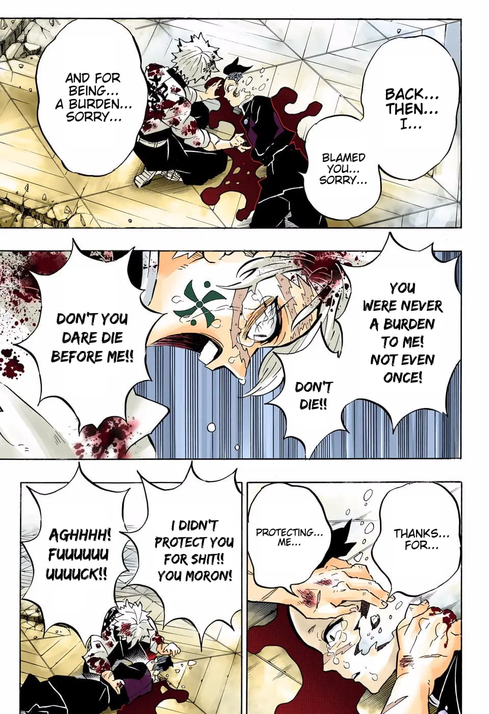 Demon Slayer Infinity Castle Colored Manga, chapter 179, page 15