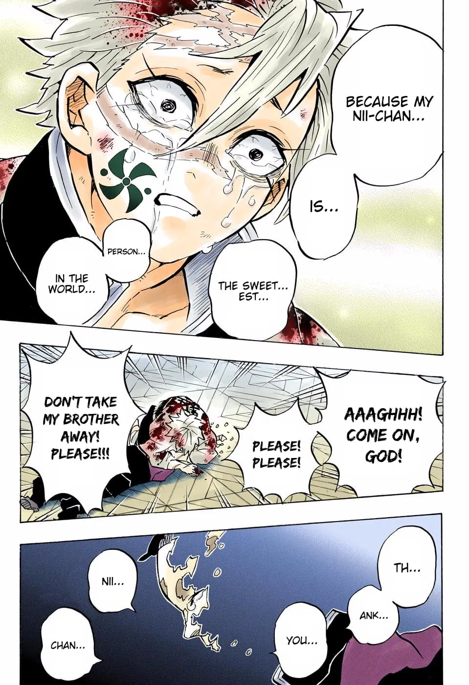 Demon Slayer Infinity Castle Colored Manga, chapter 179, page 17