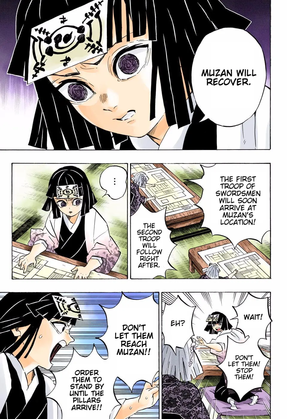 Demon Slayer Infinity Castle Colored Manga, chapter 180, page 5