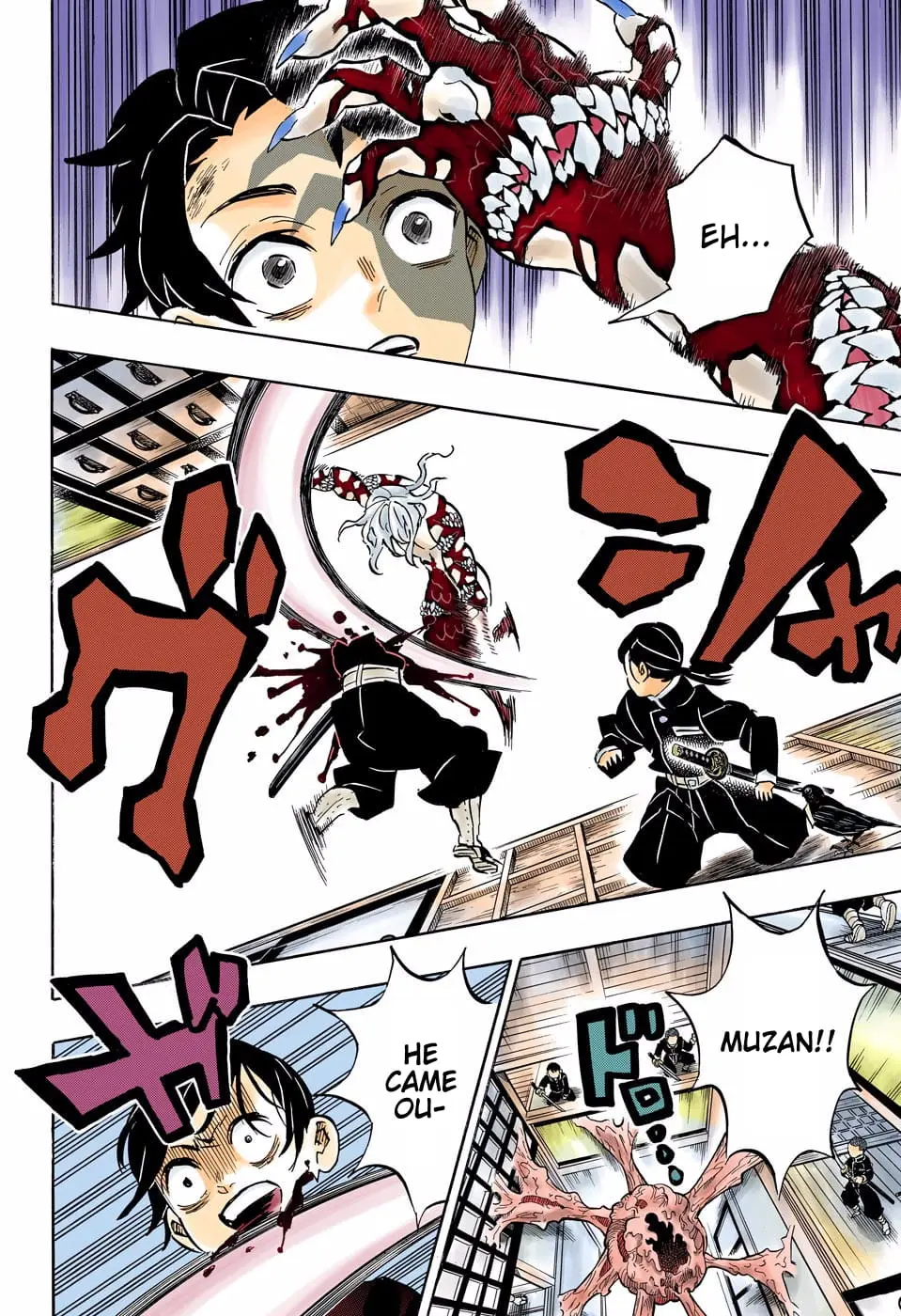 Demon Slayer Infinity Castle Colored Manga, chapter 180, page 8