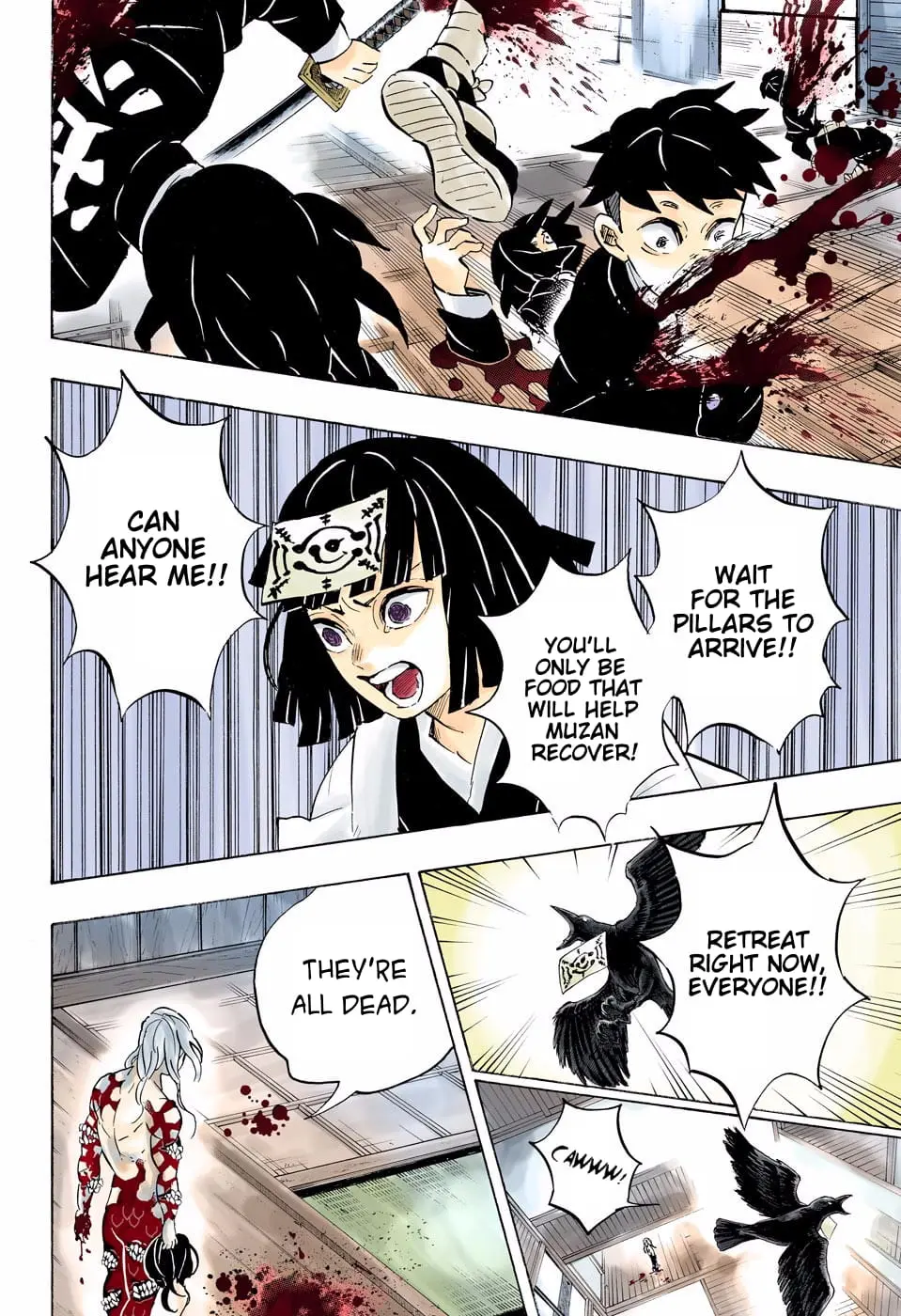 Demon Slayer Infinity Castle Colored Manga, chapter 180, page 10