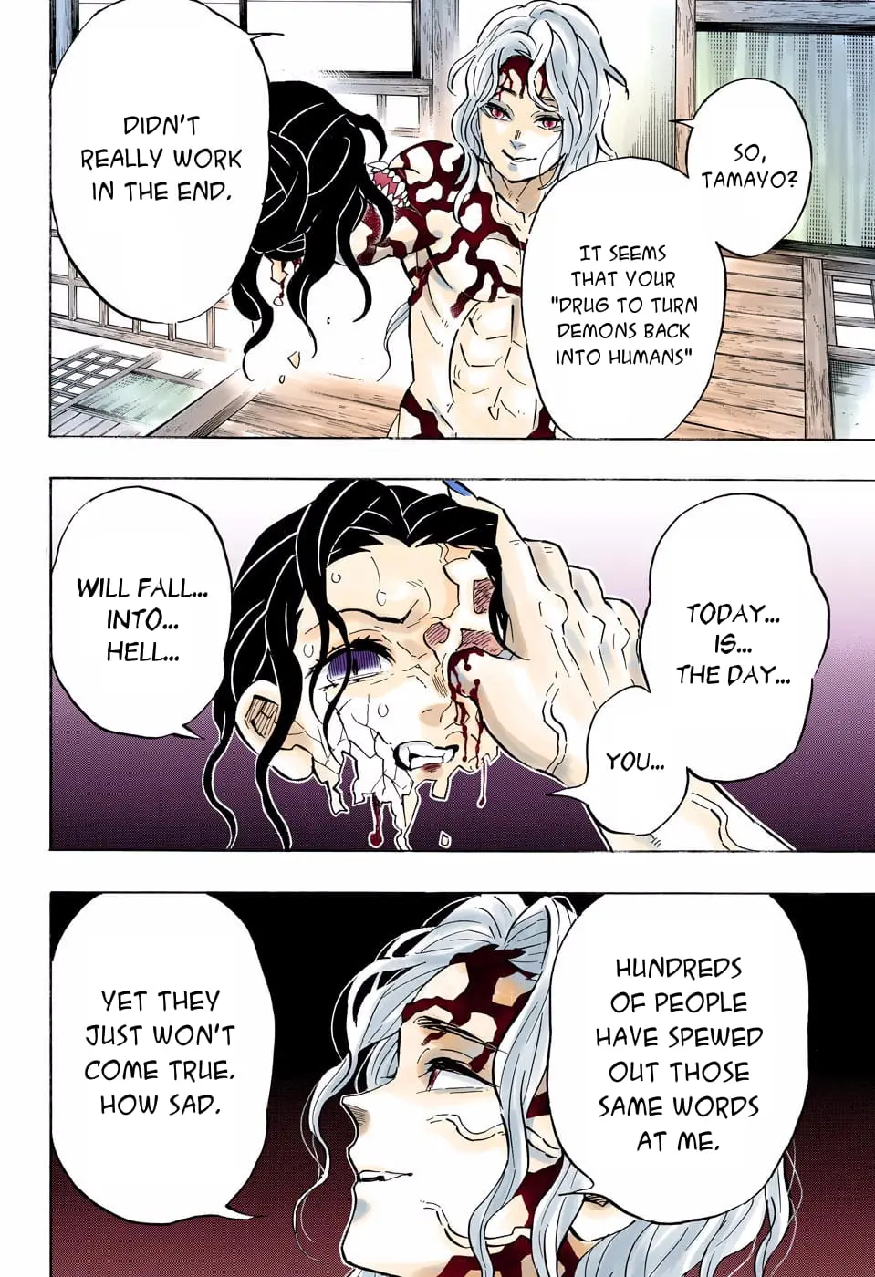 Demon Slayer Infinity Castle Colored Manga, chapter 180, page 14