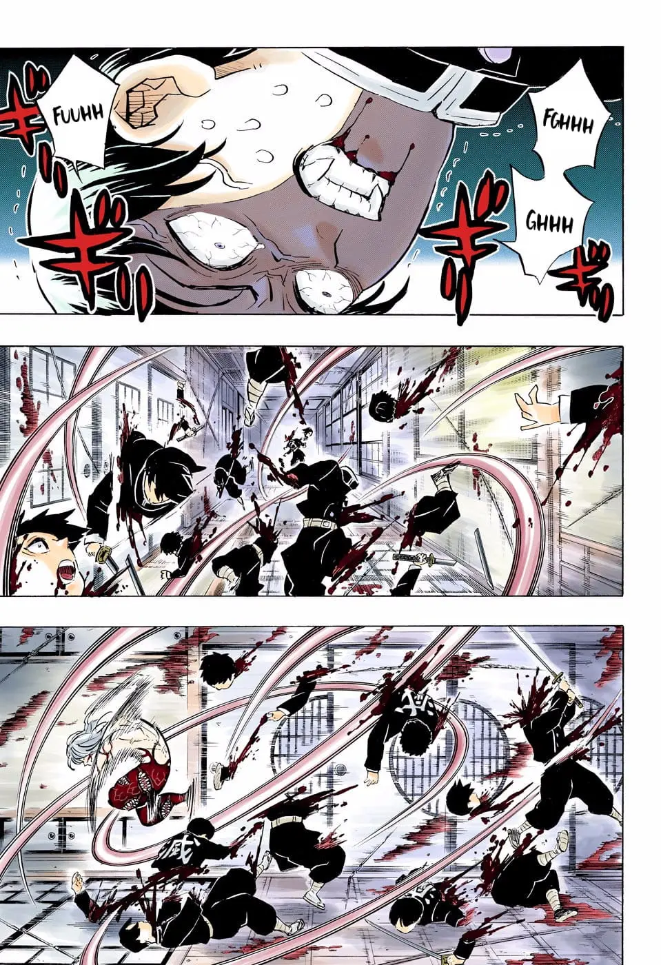 Demon Slayer Infinity Castle Colored Manga, chapter 180, page 17